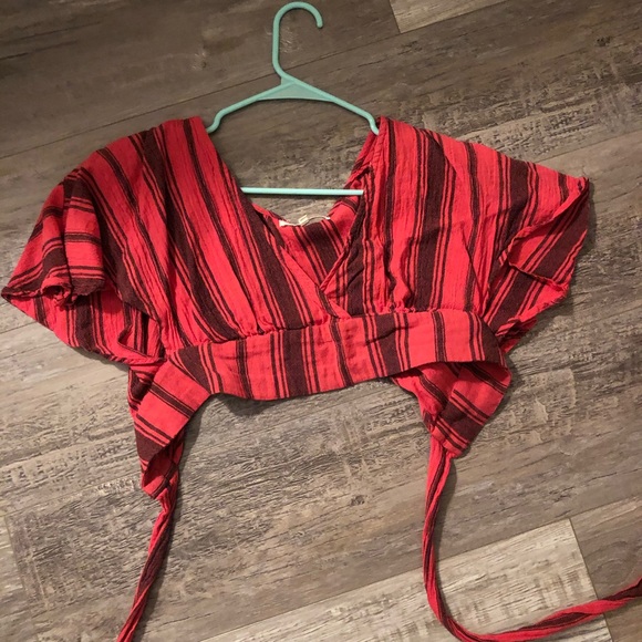 Rip curl open back tie top - Picture 2 of 2